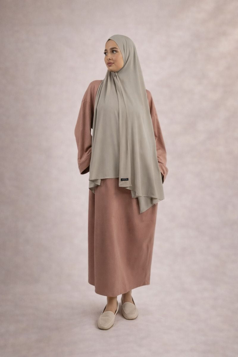 Breezy Elegance Dress Old Pink