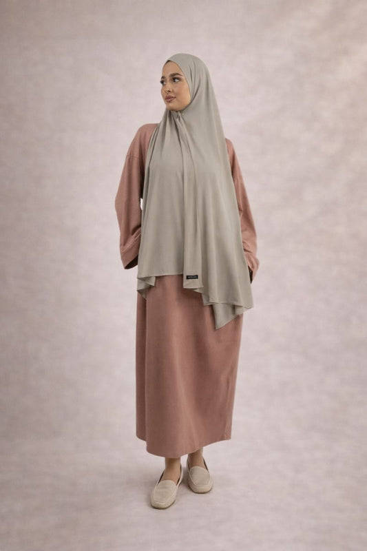 Breezy Elegance Dress Old Pink