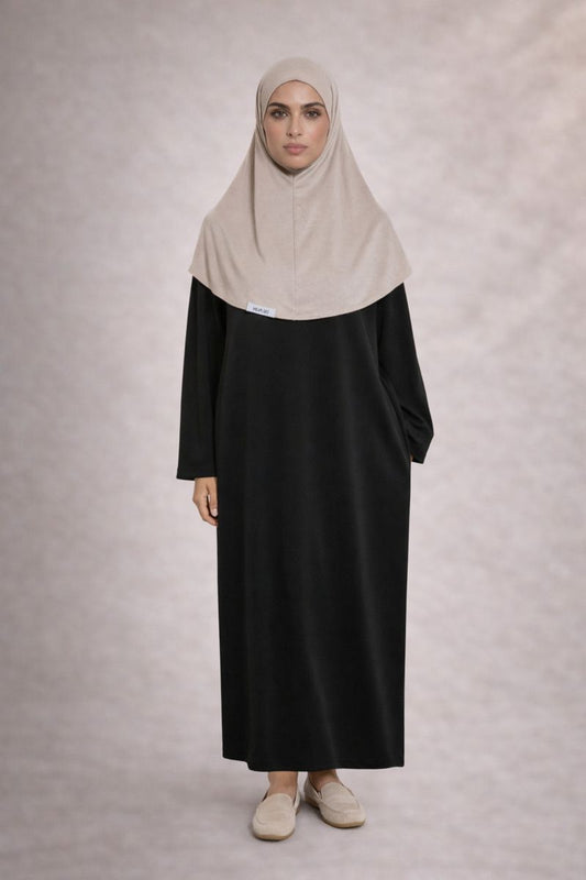 Breezy Elegance Dress Black