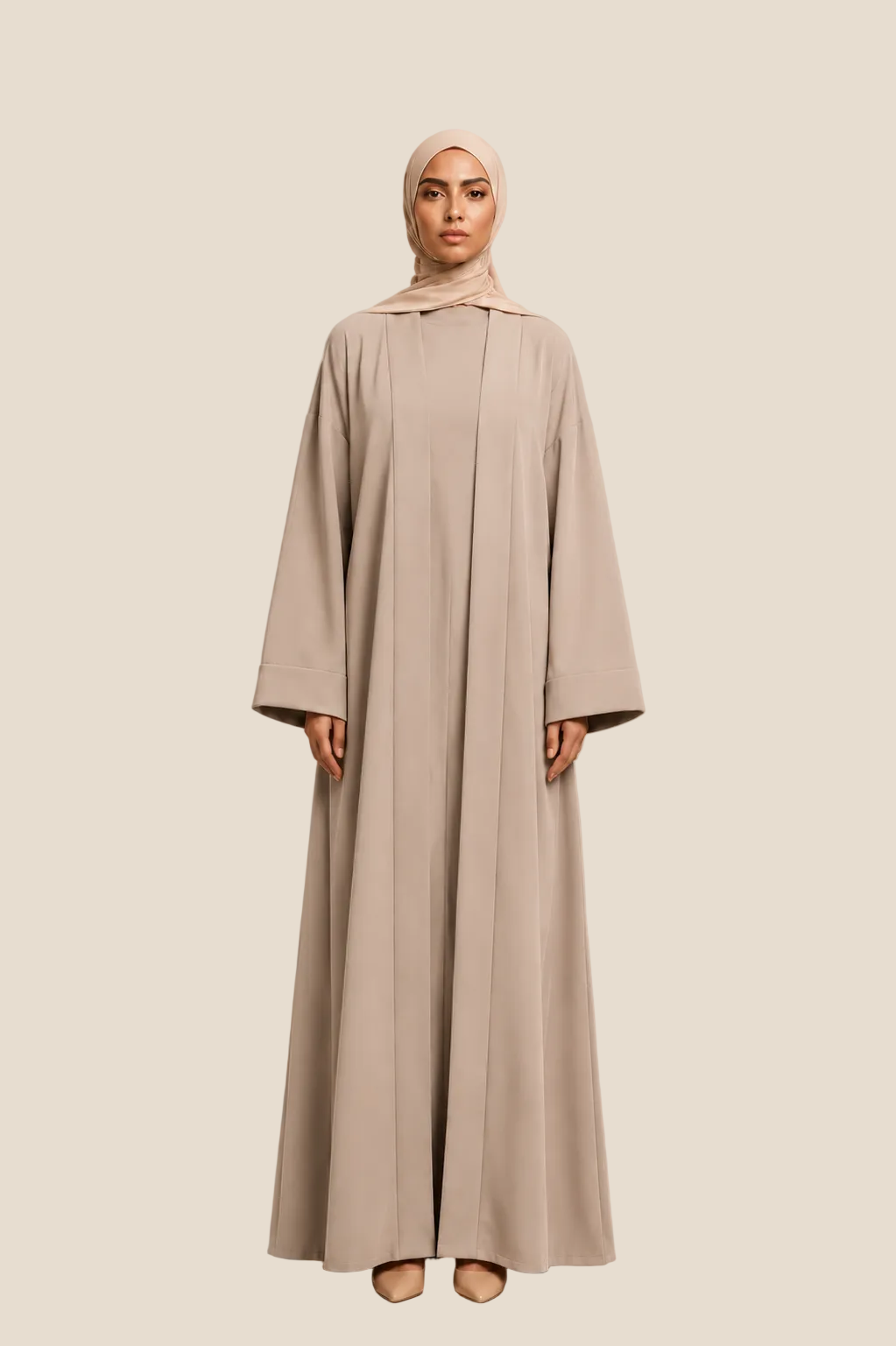Essential Abaya – Taupe