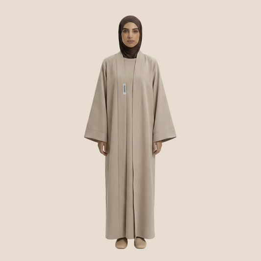 Essential Abaya – Taupe
